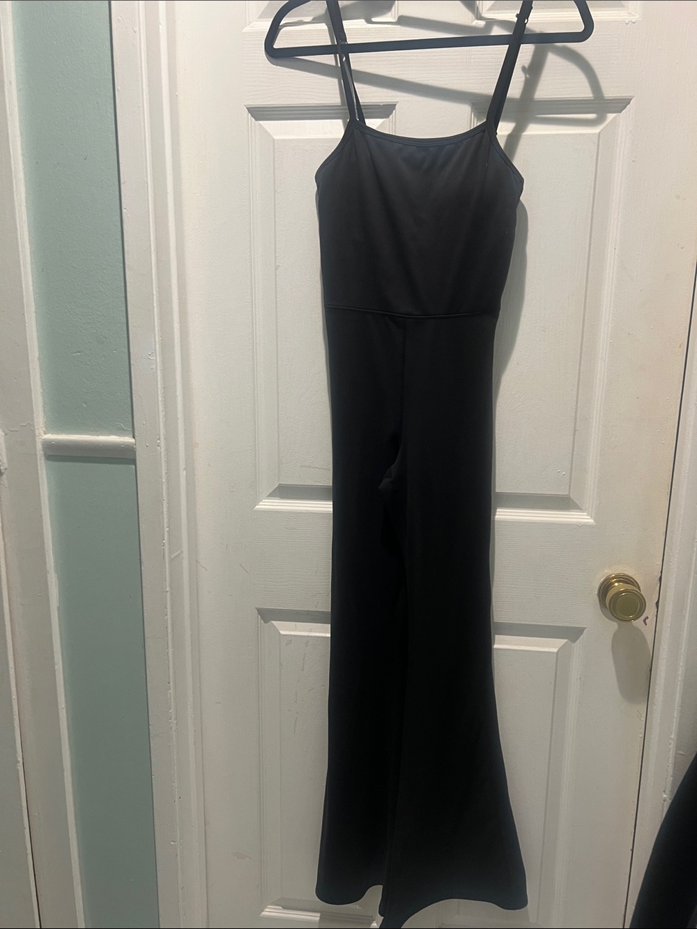Cotton On Body Black Wide-Leg Spaghetti Strap Jumpsuit